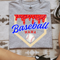 Baseball Drip Red Top- Multiple Styles