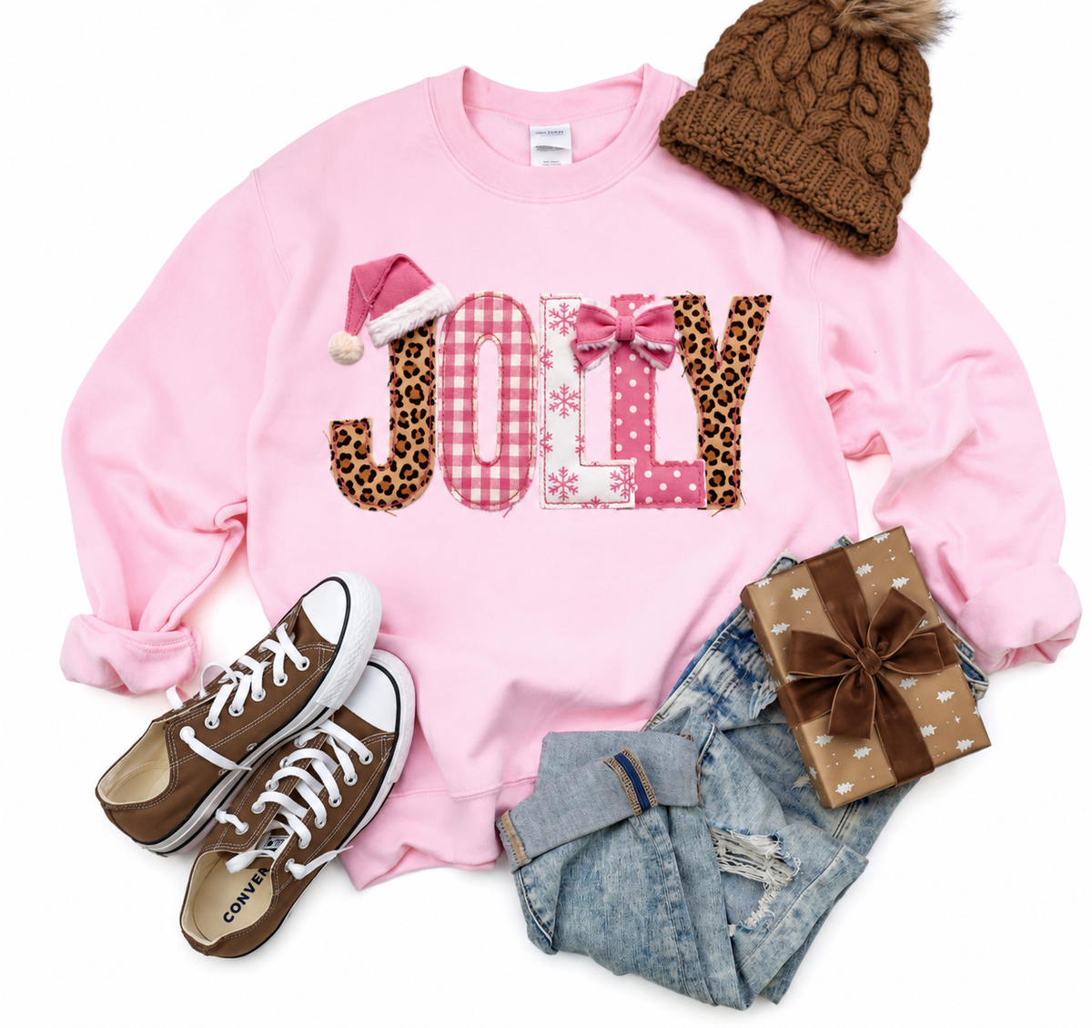 Jolly Leopard Sweatshirt/Tee *DEAL DAYS DEAL*