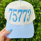Custom Zip Code Hats