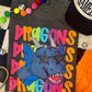 Dragons Neon Mascot Tee