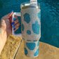 Cowprint Rhinestone Tumblers