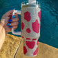 Cowprint Rhinestone Tumblers