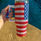 America Rhinestone Tumbler