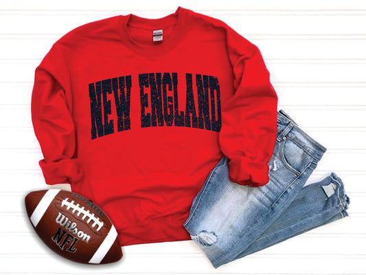 New England Arch Tee/Sweatshirt