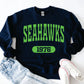 Seahawks Arch Tee/Sweatshirt