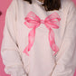 Pink Bow Sweatshirt