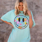 Neon Star Smiley Tee