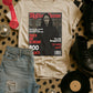 Ghost face mag cover tee or sweatshirt