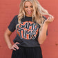Game Time Basketball Tee