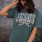 Jesus Camo Bow Tee