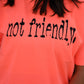 Not Friendly Tee