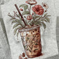 Floral iced coffee tee & sweatshirt
