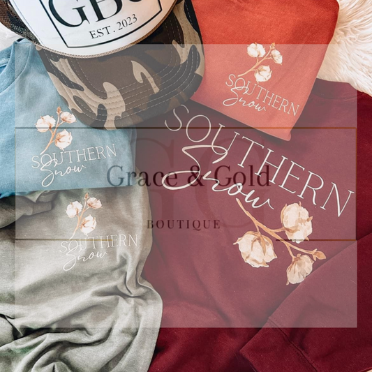 Southern Snow Tee & Crew