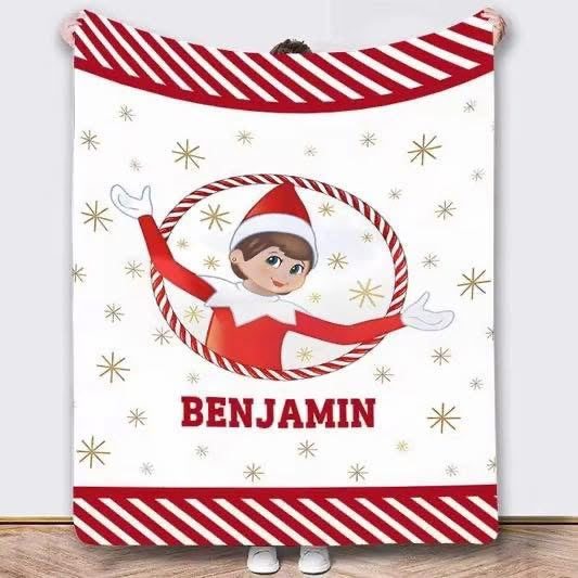 Custom Elf Blanket *PRE ORDER*