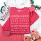 Christmas List Sweatshirt *CIJ SPECIAL*