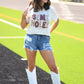 Seminoles Faux Sequins Tee