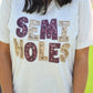 Seminoles Faux Sequins Tee