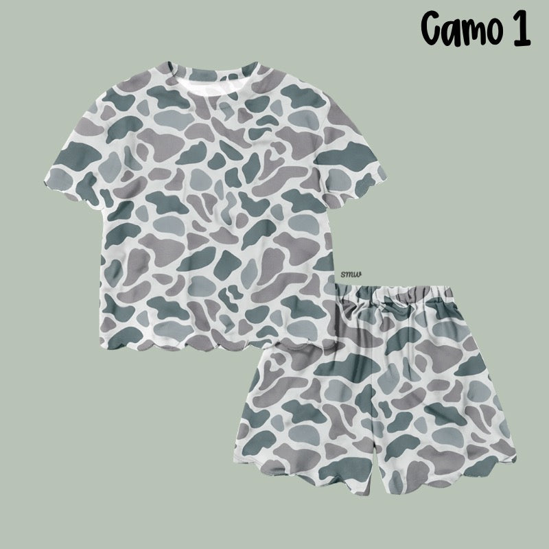 Adult Lounger Camo Set - Multiple Camo Patterns