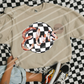 Checkered the King of Rock front design tee or sweatshirt