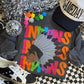 Indians Neon Mascot Sweatshirt