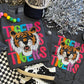 Tigers Neon Mascot Sweatshirt