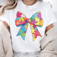 Autism awareness bow tee or sweatshirt