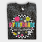 100 Days Brighter Leopard Tee - Adult