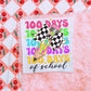 100 Days of School FAUX Glitter - Youth Mutiple Styles