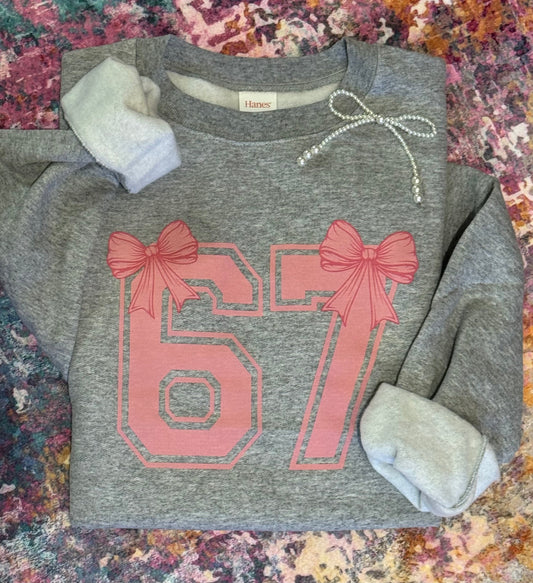 67 Bows Sweatshirt