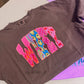 Wifey Graphic Tee | Trendy Wife Shirt | Colorful Wifey Tee | Retro Smiley Face Shirt | Cute Wife Gift | Comfort Colors Tee