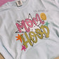 Mom Hood Graphic Tee | Trendy Mama Shirt | Cute Mom Life Tee | Retro Star Mom Shirt | Comfort Colors Graphic Tee