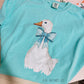 Cute Goose Graphic Tee | Coquette Duck Shirt | Bow Goose Shirt | Southern Preppy Tee | Comfort Colors Easter Shirt