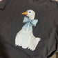 Cute Goose Graphic Tee | Coquette Duck Shirt | Bow Goose Shirt | Southern Preppy Tee | Comfort Colors Easter Shirt