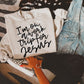 I'm on a work trip for Jesus tee or sweatshirt
