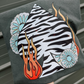 Zebra western spade tee or sweatshirt