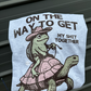 On my way to get my shit together frog & turtle tee or sweatshirt