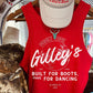 Gillys micro ribbed racer back tank