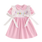 Pink Birthday Girl Smocked Dress
