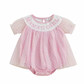 Pink Mama's Girl Tulle Romper Dress