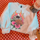 Spade with cherries motor cycle tee or sweatshirt