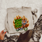 Born to ride and roar tee or sweatshirt