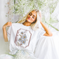 Miscarriage awareness flower tee or sweatshirt