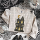 Fortune Teller House “The Fortune Teller’s Tower” Tee or Sweatshirt – Mystical Halloween Graphic Shirt