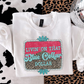 Leopard livin on a blue collar dollar Tee or Sweatshirt