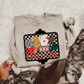 Lucky girl checker collage Tee or Sweatshirt