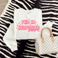 PHD in subpoenaed trump 47 tee & sweatshirt