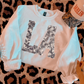 Trendy camo LA tee or sweatshirt