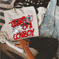 Tears of a cowboy tee or sweatshirt