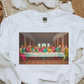 Pastel last supper tee or sweatshirt