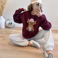 REG DP checker highland cow tee or sweatshirt